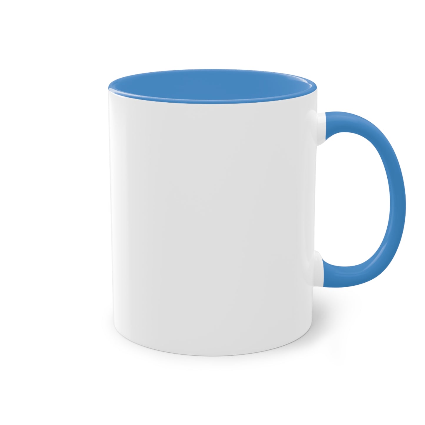 Not Just a Girl Thing! Blue ~ Two-Tone Coffee Mug, 11oz