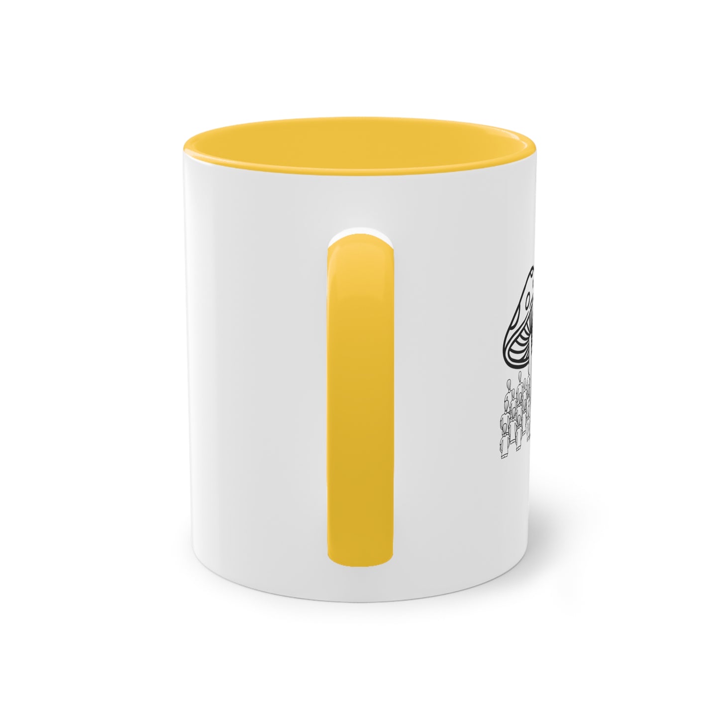 Like Fungus~ Two-Tone Coffee Mug, 11oz