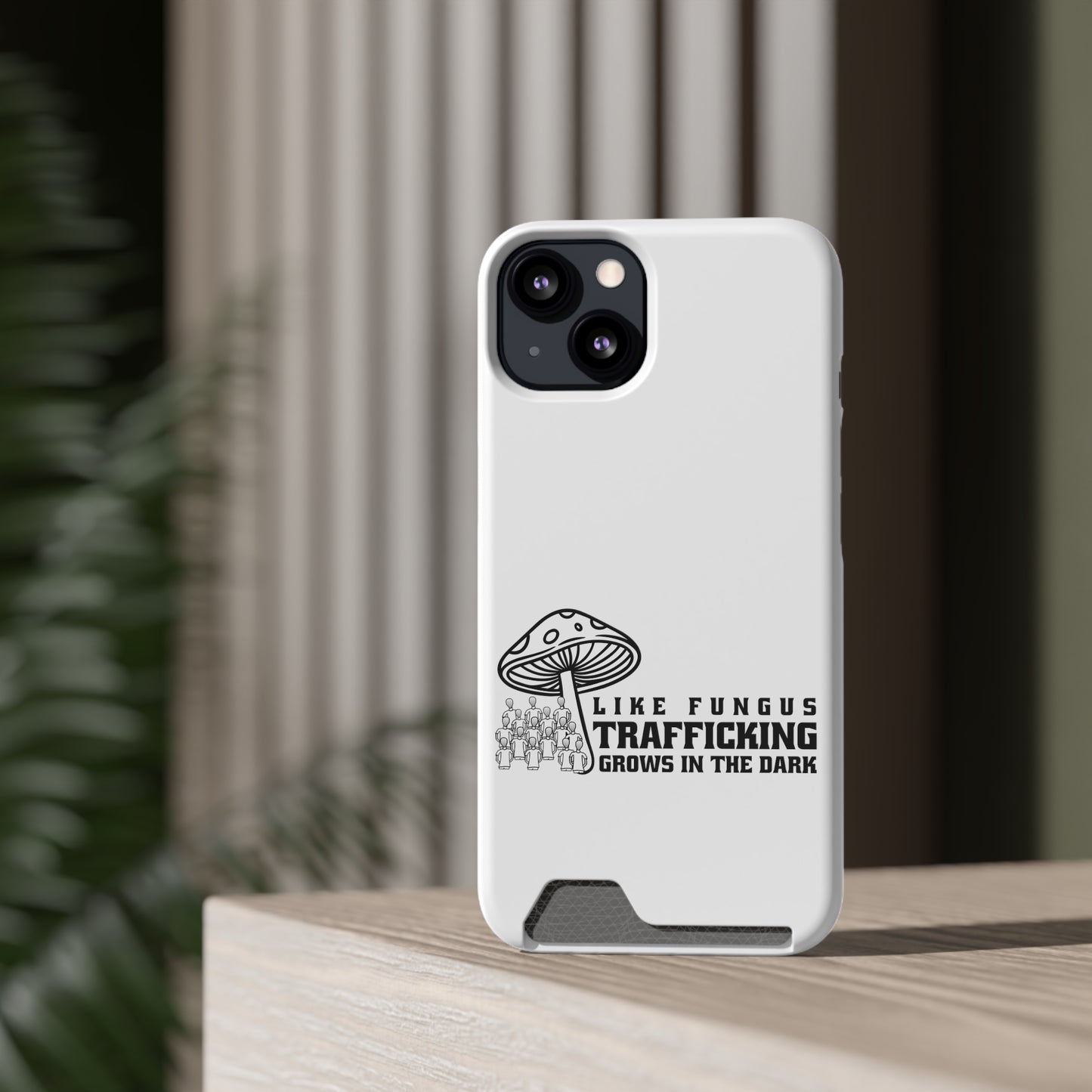 Like fungus ~ Phone Case With Card Holder