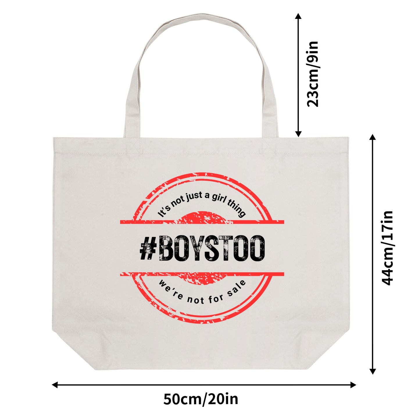 100% Cotton Tote Bag (Single-sided Print)