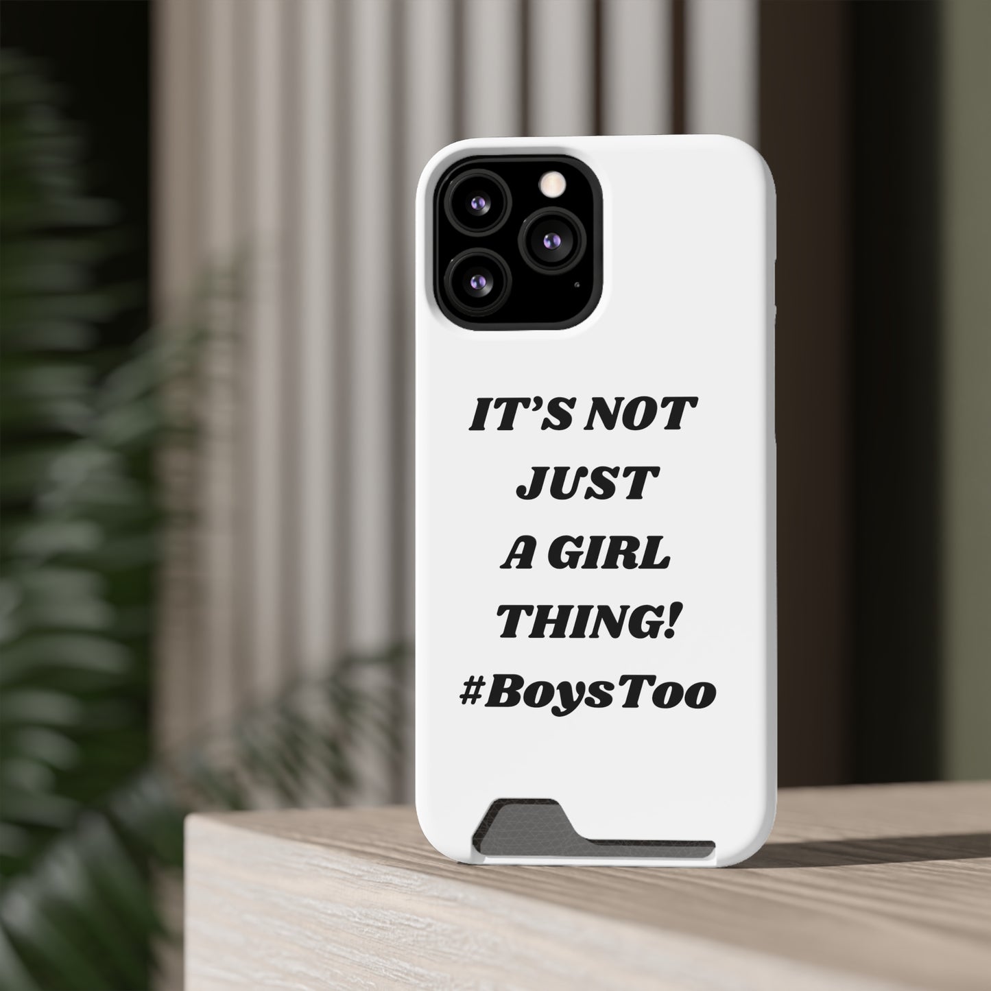 Like fungus ~ Phone Case With Card Holder