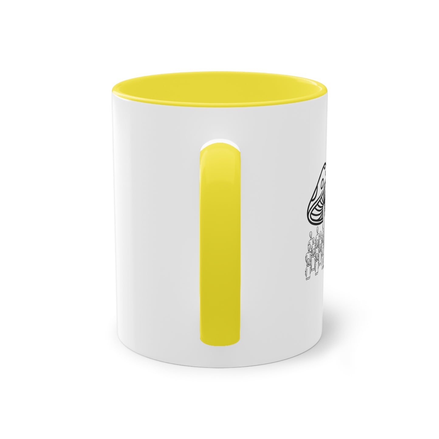 Like Fungus~ Two-Tone Coffee Mug, 11oz