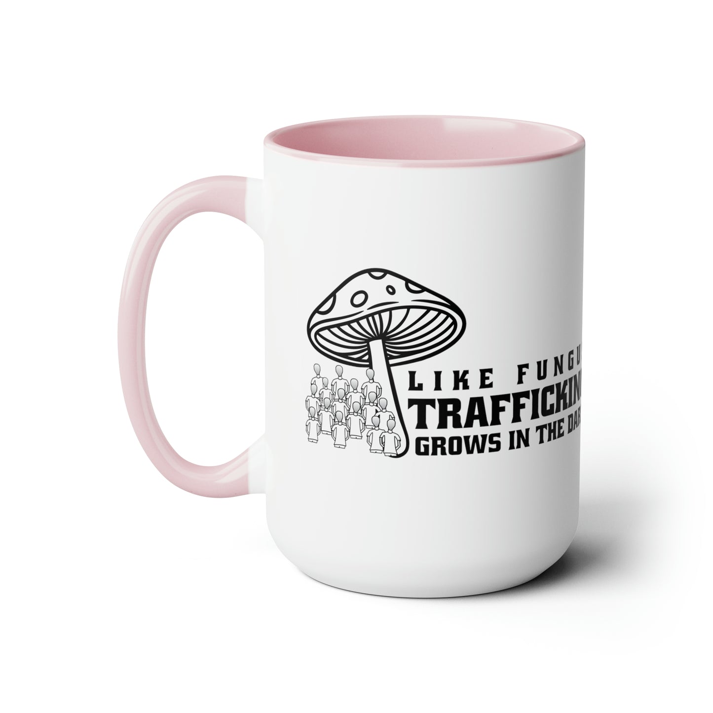 Like Fungus ~  Two-Tone Coffee Mugs, 15oz